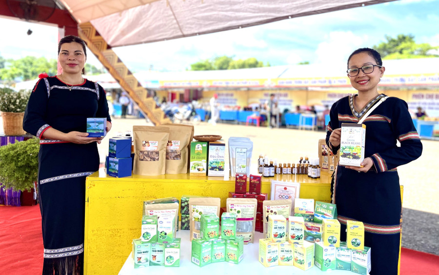 The annual border market fair at the Le Thanh International Border Gate Economic Zone aims to connect trade in goods between Gia Lai Province and Ratanakiri Province (Kingdom of Cambodia). Photo: Vu Thao phat-trien-kinh-te.jpg