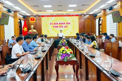 Chairman of the Provincial People's Committee Pham Anh Tuan reviews preparations for the Opening Week of National Tourism Year – Gia Lai 2026