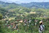 An interesting experience is viewing the villages from above. Photo: Bily