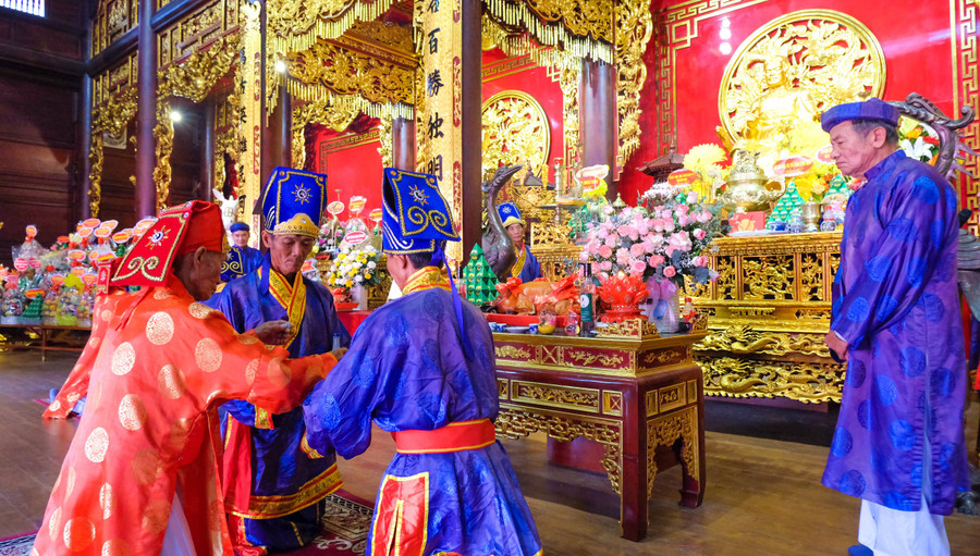 The commemoration ceremony will follow traditional rituals. Photo: Ngọc Nhuận le-gio-chinh-dien-ra-tai-den-tho-tay-son-tam-kiet-bao-tang-quang-trungjpg.jpg