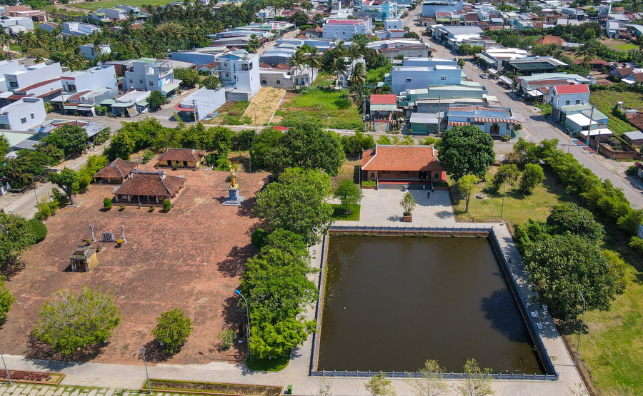 An Khê Trường Relic and Tây Sơn Tam Kiệt Temple, part of the Tây Sơn Thượng Đạo Special National Relic Complex. Photo: Ngọc Nhuận dji-0991.jpg