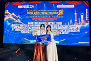 FPT University student wins third prize in Chinese speech contest