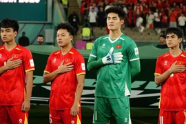 Trung Kiên has been called up to the national team.