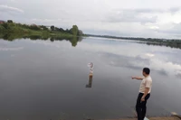 The Bien Ho B Reservoir has exceeded its normal water level earlier than in 2024. Photo: N.D