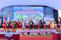 Gia Lai breaks ground on multi-level boarding school project in 7 border communes