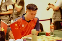 Vietnamese player Lai Ly Huynh at the World Xiangqi Championship 2025.