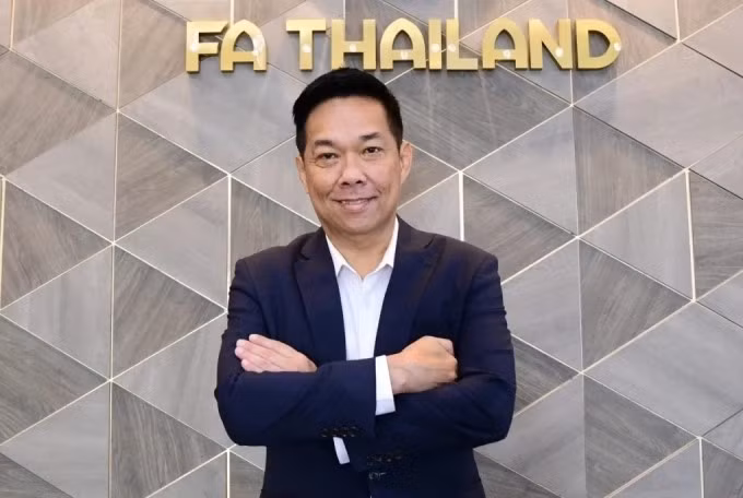 Adisak Benjasiriwan, Vice President of the Football Association of Thailand at FAT headquarter in Thailand. Photo courtesy of FAT