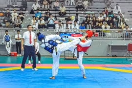 University students return home to win Taekwondo gold at Gia Lai Sports Festival