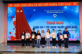 Gia Lai college holds awards ceremony for 2025 “I choose my profession” contest