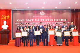 Le Quy Don High School for the Gifted has been commended by the Ministry of Education and Training for its achievements in training students for international academic competitions.