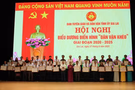 Gia Lai Province recognizes leaders in “skillful mass mobilization” campaign