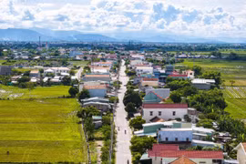 Tuy Phuoc Bac Commune is being developed according to a plan that emphasizes "civilized urban areas, modern agriculture, and community-based eco-tourism.