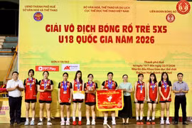 Gia Lai Women's Team Wins Bronze at 2026 National U18 5x5 Youth Basketball Championship