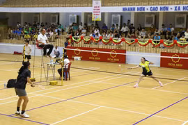 The opening ceremony of the Sports Festival for badminton and table tennis, along with the 2026 Gia Lai Province Open Badminton Club Championship, has taken place.