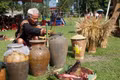 Ia Pa revives the Jrai people's new rice celebration. Photo: Vu Chi