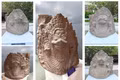 The collection of five Naga serpent reliefs at Duong Long Tower. Photo: Ngoc Nhuan