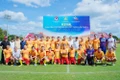 Former Gia Lai footballers participate in the 9th Vietnam Former Footballers Festival.