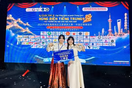 FPT University student wins third prize in Chinese speech contest
