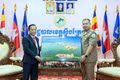 Gia Lai Provincial Delegation Pays Courtesy Visit to Stung Treng Provincial Leaders