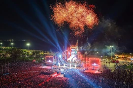 Low-altitude fireworks displays to be held during the Bính Ngọ Lunar New Year at Nguyễn Tất Thành Square and Đại Đoàn Kết Square
