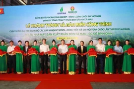 Inauguration of Ca Mau Fertilizer Plant – Binh Dinh Facility.