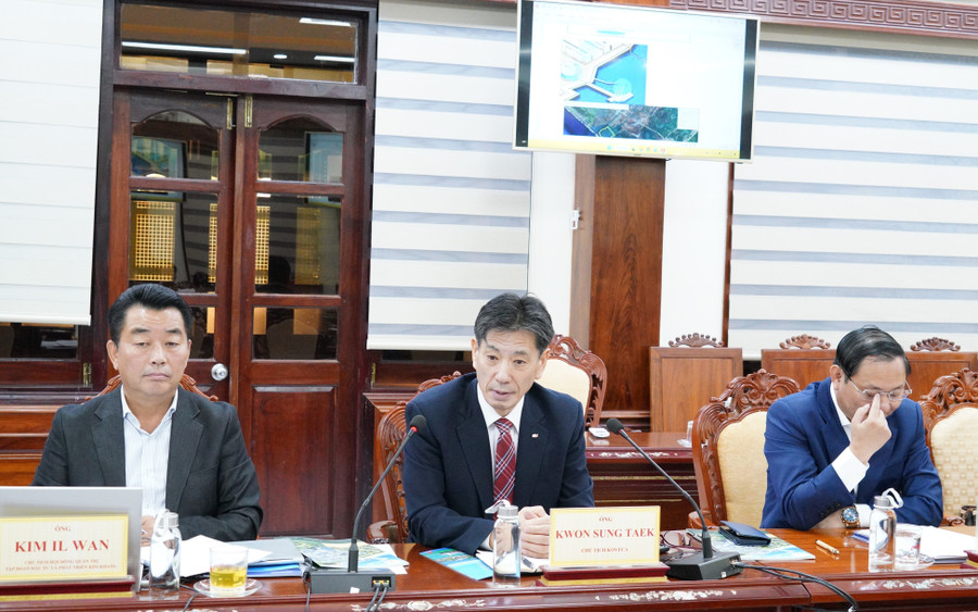 Korean investors expressed their hope that Gia Lai’s leaders will facilitate and support investment promotion in the province. Photo: N.H 3.jpg