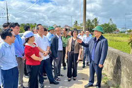 Secretary of the Provincial Party Committee Thai Dai Ngoc visits high-tech livestock farm and inspects planning of Tay Son Thuong Dao historical site