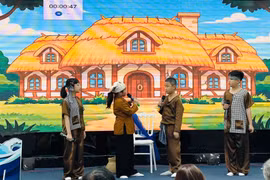 The final round of the 5th "English Talent" competition for high school students in Gia Lai Province opens.