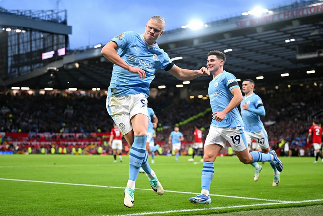 Manchester City convincingly defeats M.U. (Source: Getty Images) Manchester City convincingly defeats M.U. (Source: Getty Images)