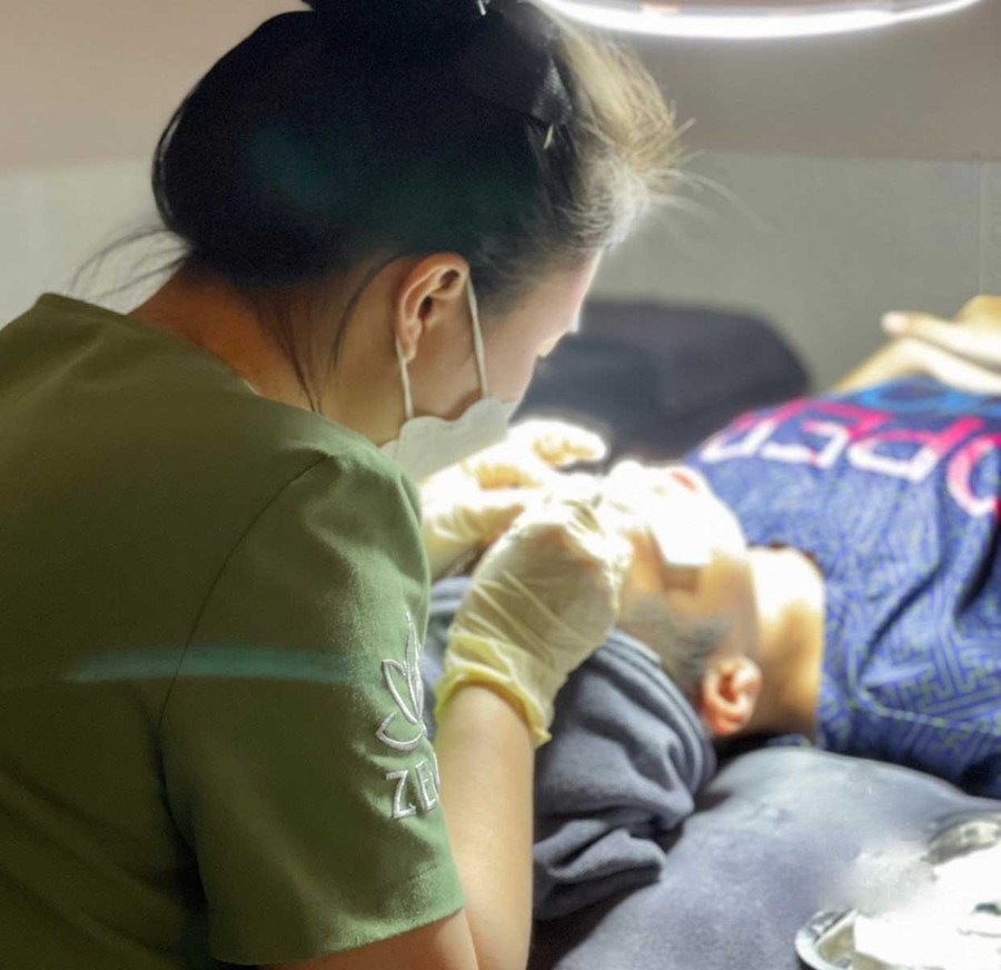 Spa Zen (Nguyen Thi Dinh Street, Quy Nhon Nam ward) offers various promotional packages for Tet beauty needs. Photo: SPCC