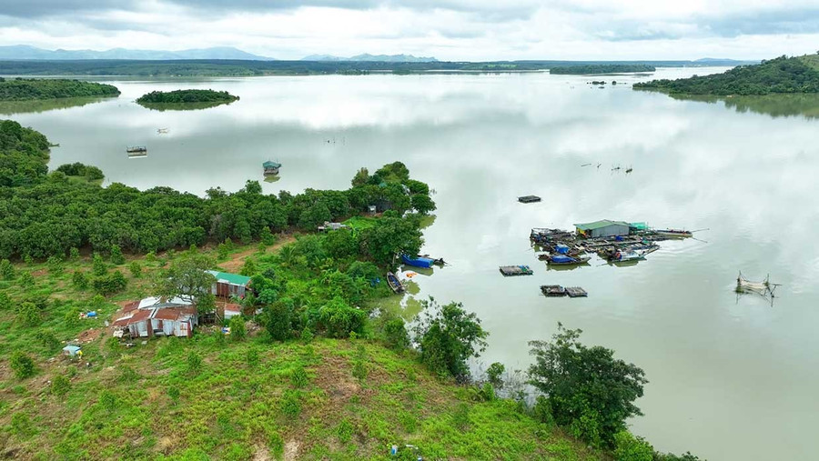 The Sê San River. Photo: Thiên Di Sông nước Sê San.