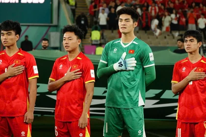 Trung Kiên has been called up to the national team.