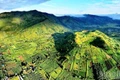 The beauty of Chu Dang Ya volcano attracts many visitors.