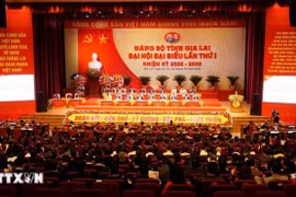 The closing ceremony of the Congress of the Party Organisation of Gia Lai province for the 2025 - 2030.