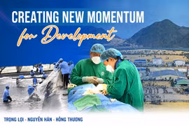 Creating new momentum for development.