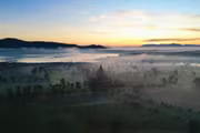 Pleiku Enveloped in a Mystical Veil of Fog