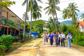 Quy Hoa Leprosy Village has preserved its unique architectural features and inherent tranquil beauty. Photo: Ngoc Nhuan