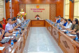 The scene at the Gia Lai location during the mid-year review conference for the first six months of 2026, organized by the Ministry of Culture, Sports and Tourism on the afternoon of July 9. Photo: Doan Ngoc