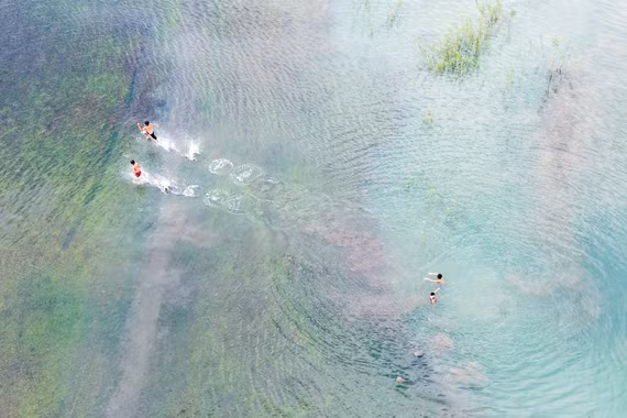 The Enchanting Blue of Ia Mơ Nông Lake