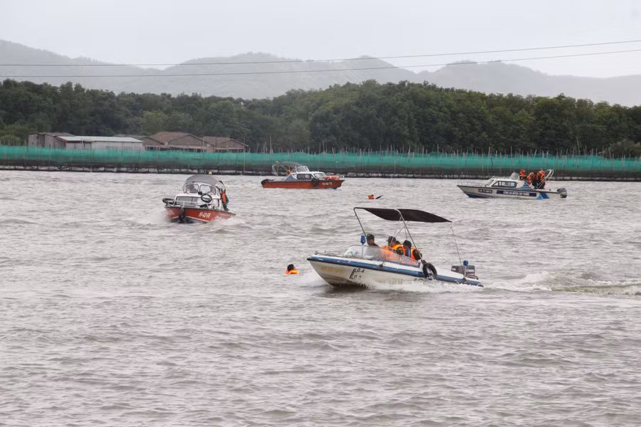 The inspection teams are particularly focused on ensuring the safety of boats and ships in the event of storms or tropical depressions (illustrative photo). Photo: Trọng Lợi