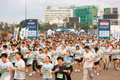 Cool, pleasant weather helped runners feel comfortable and confident as they conquered the course and set personal records.